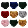 stylesilove Infant Baby Toddlers Girls Soft Velvet Bloomers Diaper Cover