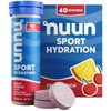 Nuun Sport Electrolyte Tablets with Magnesium, Calcium, Potassium, Chloride &
