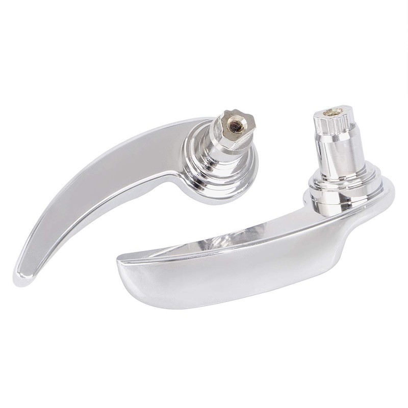 XMMT Chrome Saddlebag Latch Lid Lifter Handle Lever for Harley