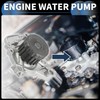 INFINAUTO Water Pump, Front 14x7.8cm Engine Water Pump with Seals