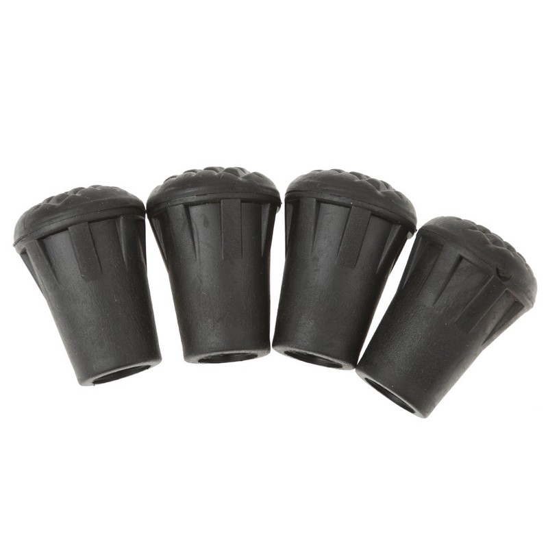 KOZEEY Replacement Rubber Tip Ends for Hiking Sticks, Walking, Trekking