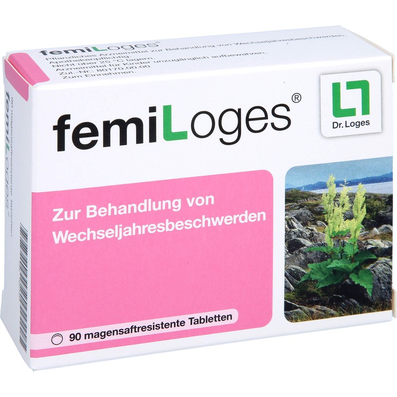 femiLoges Tabletten bei Wechseljahresbeschwerden, 90 St. Tabletten