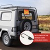 6 Pcs 18" x 18" Safety Flags for Truck with