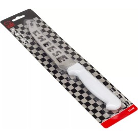 Chef Craft Classic Stainless Steel Blade Cheese Knife with Plastic Handle, 9.5