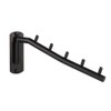 JQK Folding Clothes Hanger Rack, Stainless Steel Swing Arm Hook