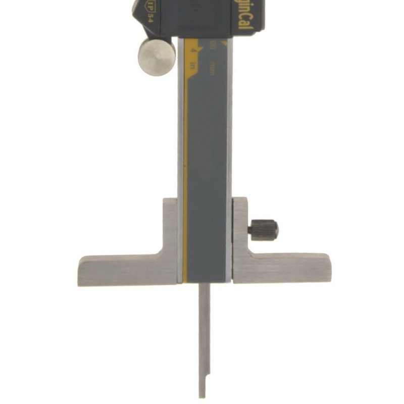 iGaging Caliper Depth Base T-Bar Attachment for Dial/Digital/Vernier Calipers 4",