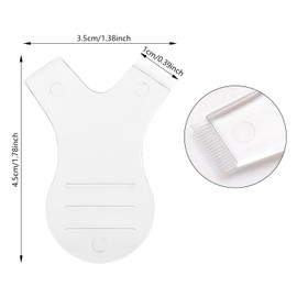 100 Pcs Y Comb Eyelash Lift Brush,Professional Lash Perming & Grafting Tools for Extensions,Lift & Tint,Beauty Supplies Kit