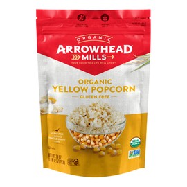 Arrowhead Mills Organic Yellow Popcorn, 28 oz - Pack of 2
