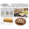 Waffle Maker rectangular shape - Waffle Cone Maker - Krumkake