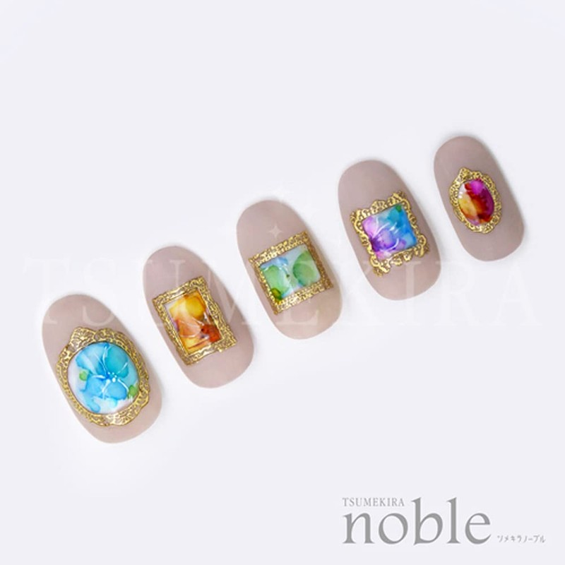 TSUMEKIRA NO-ANF-101 Nail Sticker Noble Antique Frame