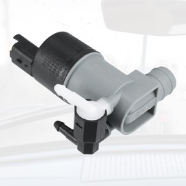 Unifizz Black 28920-7S000 28920-BU010 Car Windshield Washer Motor Pump with Grommet Compatible with Nissan Armada 2005-2015