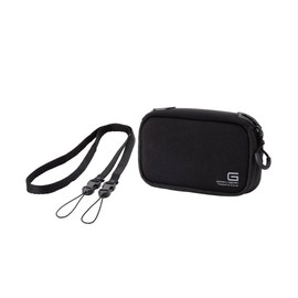 Elecom DGB-062BK Neoprene Digital Camera Case, Medium, Black