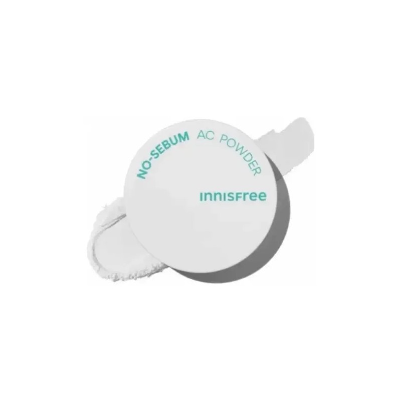 Innisfree - No Sebum Ac Powder Polvo Facial Traslucido