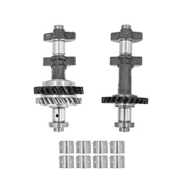 Engine Balance Shaft Set with Bearing Set Compatible with Toyota Corolla Solara Matrix Camry tC 2AZ-FE 2.4L, Replacement #13601-28021 13602-28020