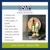 RSVP International Endurance TURN-1 Turntable Lazy Susan, Stainless Steel, 10.5"