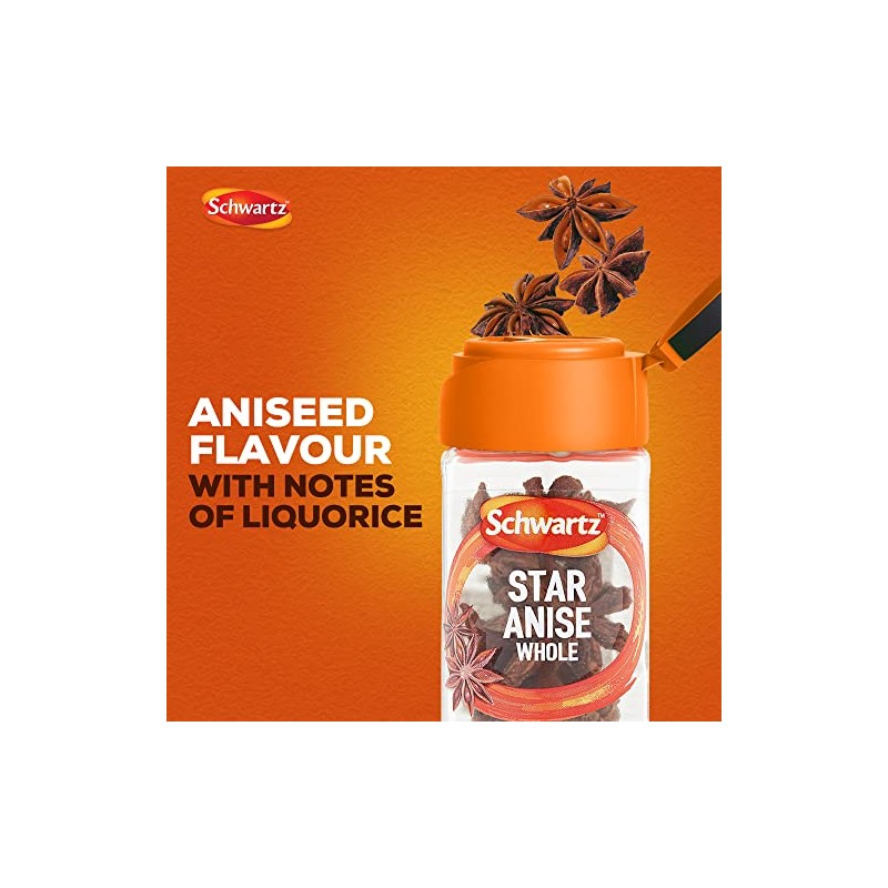 Schwartz Star Anise Whole, 10g