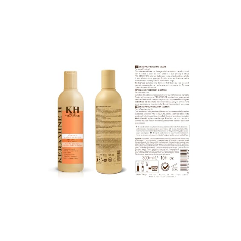 Shampoo H Restructuring Multi Vita Color 300 ml