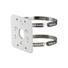 Dahua Technology PFA152-E Mini Aluminium Adapter für Pfostenmontage (PFBx/PFAx) Weiß