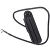11K Dual Hot Rail Humbucker Pickup Ceramic Magnet ABS Electric