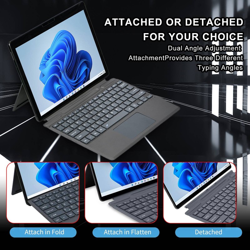 Keyboard Backlit/Non-Backlit Compact Layout Long Battery Life Ergonomic Design Lightweight