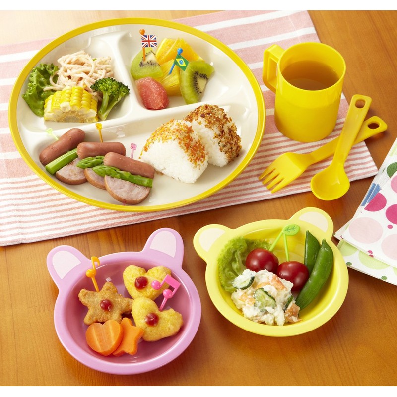 TORUNE P-3113 Melamine Rabbit Plate
