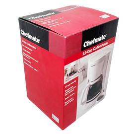 Chefmate 12 Cup Coffeemaker in White
