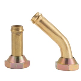 Transmission Cooler Oil Tube Connector Compatible with Toyota Tacoma 1995-2004 V6 2.4L 2.7L 3.4L - 2 PCS Radiator Transmission Cooler Line Fittings