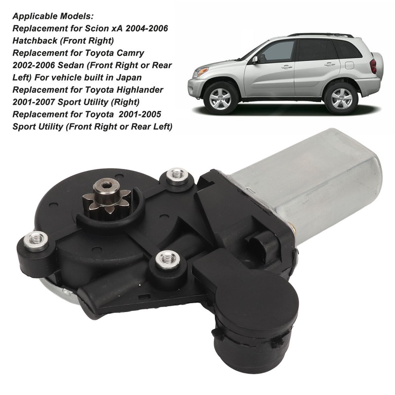 2 Pin Power Window Lift Motor 4710008 Front Right Or