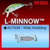 YO-ZURI F1168-YP-Yellow Perch Minnow L Minnow Small Lure 2.6 inches