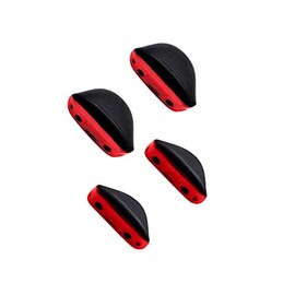 Glintbay Nosepads for Oakley Turbine Rotor OO9307 Sunglasses - Red