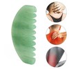 Massage Comb Scalp Care Relax Handheld Portable Jadestone Gua Sha