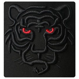 Alomejor Animal Tiger Embroidered Baseball Sun Hat Cool Hip Hop Baseball Hat for Men Women Sports Fan (Tiger head white [3D embroidery])