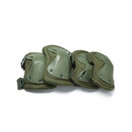 Ever Fairy Hard X Knee Pads Elbow Pads Tactical Military Combat Sports Tactical Protection Protectors One Size Green