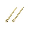 sourcing map Split Cotter Pin - 3mm x 30mm (1/8