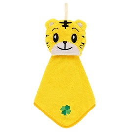 Marushin 3945000100 Towel with Loop, Microfiber Material, Cute, Children, Anime, Kindergarten, Kindergarten, Entrance School, Kindergarten, School Entrance, Towel, Loop Towel, Loop, Hangable,