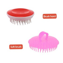 minkissy Sets Cleaning Brush for Hair Scalp Scalp Massager Shampoo Brush for Hair Care Pcs