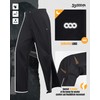 33,000ft Women's Full Zip Rain Pants Lightweight Rain Over Pants