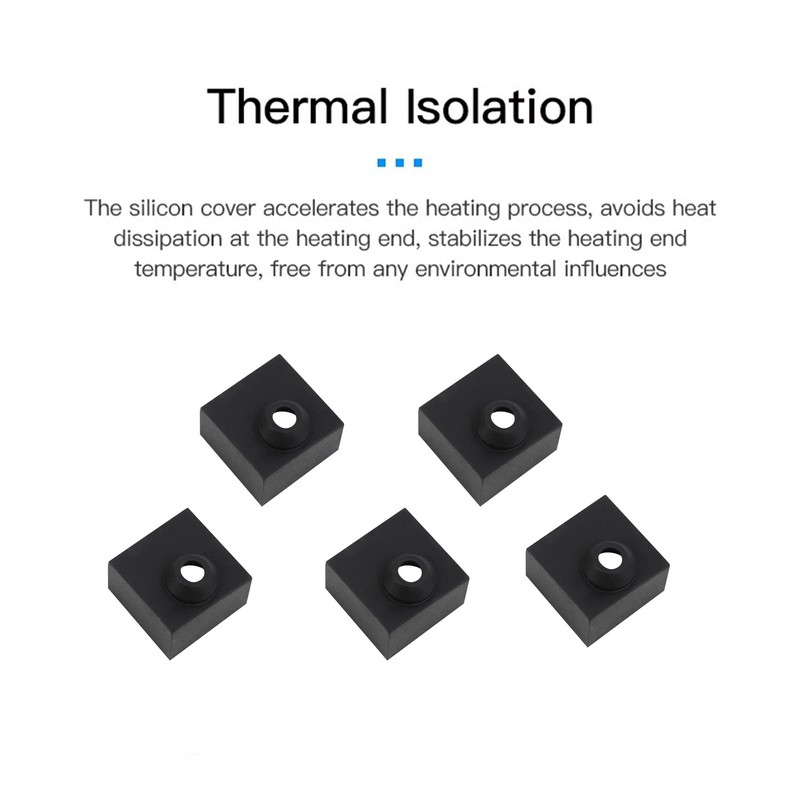 Creality Original 10pcs 0.4mm Nozzle with 5pcs Silicone Sock, for