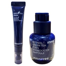 Innisfree Retinol PDRN Ampoule 40ml+Retinol PDRN Eye and Lip Serum 15mL / 이니스프리 레티놀 PDRN 앰플 40ml+레티놀 PDRN 아이 앤 립 세럼 15mL