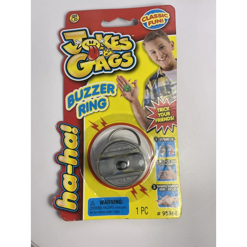 JA-RU Jokes & Gags Prank Buzzer Ring