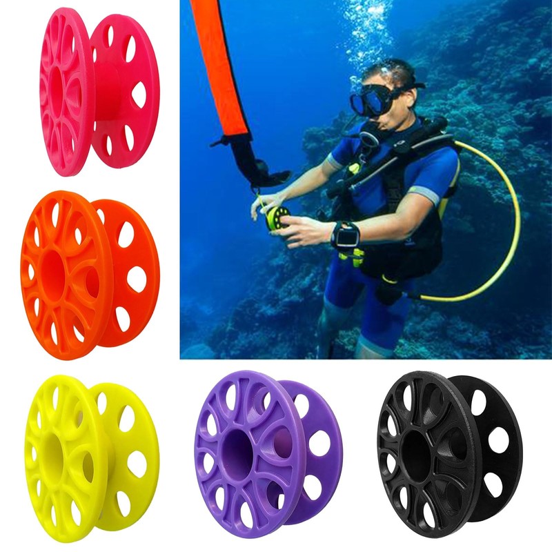 Psdndeww Diving Finger Spools Scuba Diving Finger Spools Reel Rec
