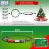 Tren Eléctrico para Árbol de Navidad, Luces y Sonidos, Decoración