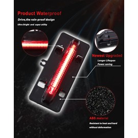 ‎MODIPIM 5PCS Red LED Front Grille Lights for Ford F150 XL/XLT/XLT Sporting 2021-2023 Front Grill Smoked Lens Running Light Kit with Wiring Harness