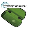 Megan 2095-04 Glasses Case, Semi-Hard, Fashionable, SDGs Felt Fabric, Zip
