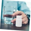 OATIPHO 20pcs Sealed Sample Vial Capacity Reusable Medication Container for