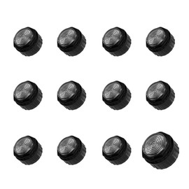 Beckee 11 Pcs 24mm + 1 Pc 30mm Gamerfinger Mechanical Arcade Buttons with Mechanical MX Speed Silver Switches (Clear White, Windows, USB Powered, Retro Theme)