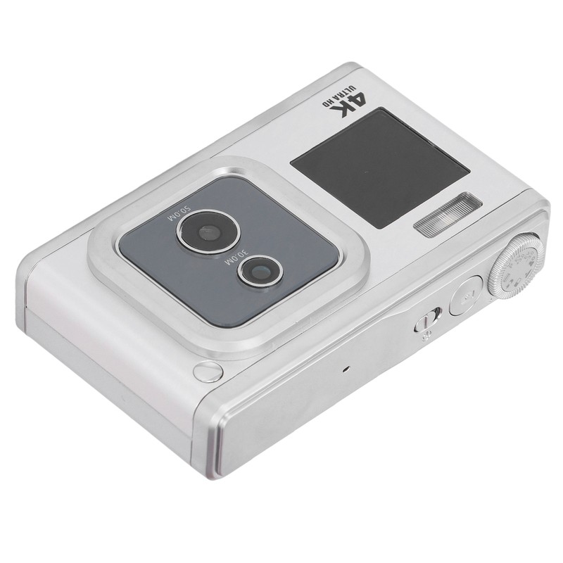 Digital Camera 4K HD Dual Cam Dual IPS Screen 16X