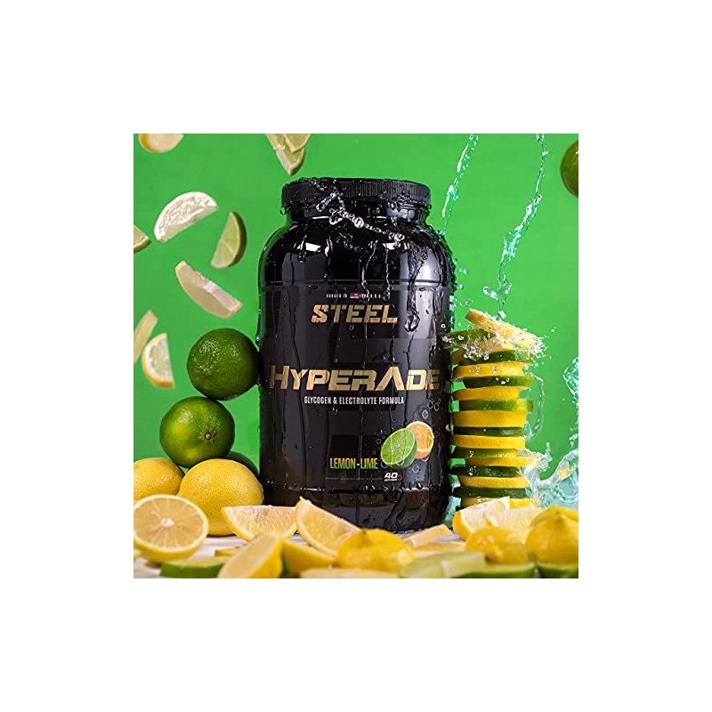 Steel Supplements Hyperade | Advanced Hydration Powder w/Fast Absorbing Electrolytes