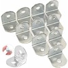 SISI UK® 10 x Right Angle Brackets 19mm L Shape