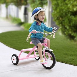 Radio Flyer Classic Pink Dual Deck Tricycle